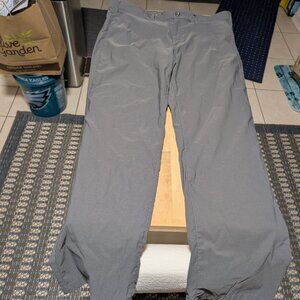 Eddie Bauer Pants Mens 38x32 Tech Gray Nylon Hiking